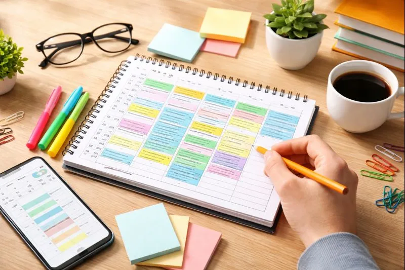 Cronograma de Estudos: como montar um plano eficiente para estudar todos os dias